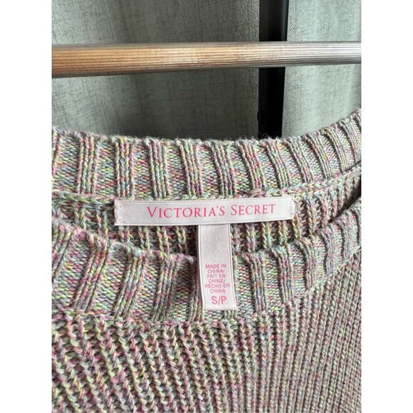 Victorias Secret Y2K Sweater Top Marle Preppy Coquette Vtg Girly Small - Picture 4 of 7